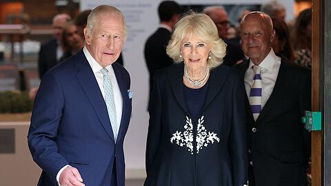 Die Reisepläne für die USA von König Charles und Königin Camilla wurden nach dem Vorfall beim Korrespondentendinner in Washington überprüft. (Archivbild) Die Reisepläne für die USA von König Charles und Königin Camilla wurden nach dem Vorfall beim Korrespondentendinner in Washington überprüft. (Archivbild)