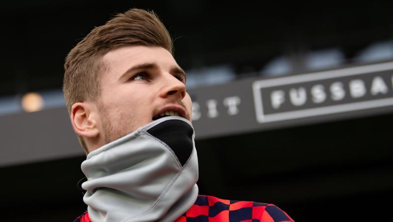 Leipzigs Timo Werner hat Respekt vor dem Erfolgsdruck bei Top-Teams. Leipzigs Timo Werner hat Respekt vor dem Erfolgsdruck bei Top-Teams.