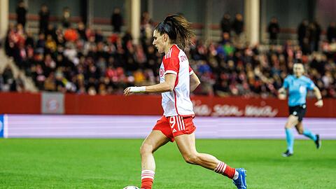 Jovana Damnjanovic schoss die Fußballerinnen des FC Bayern zur 1:0-Führung gegen Valerenga Oslo. (hier Archivbild)