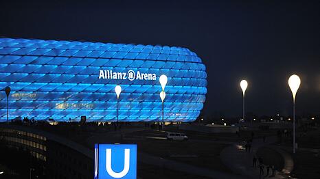 Die Anfahrt mit der U-Bahn zur Allianz Arena wird am Mittwoch voraussichtlich nicht m&ouml;glich sein. (Archivbild)