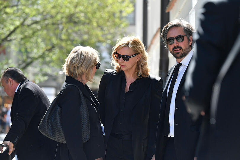 Veronica Ferres (m.) neben David Dietl &ndash; mit dessen Vater war Ferres ein knappes Jahrzehnt liiert.