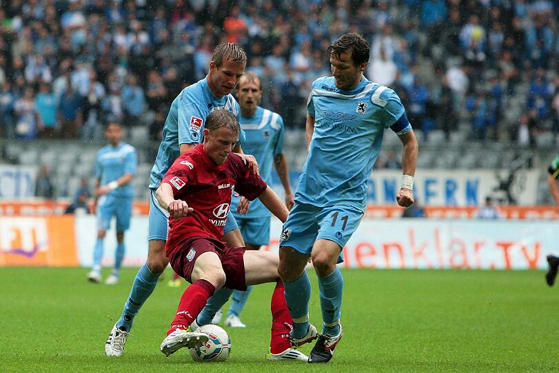 BENNY LAUTH: Der Kapitän ackerte zwischen Angriff und Mittelfeld. Aber das Spiel lief an ihm etwas vorbei. Note 4