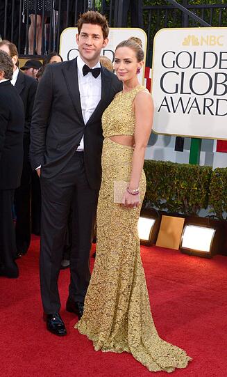 Emily Blunt und John Krasinski erwarten ihr erstes gemeinsames Kind.