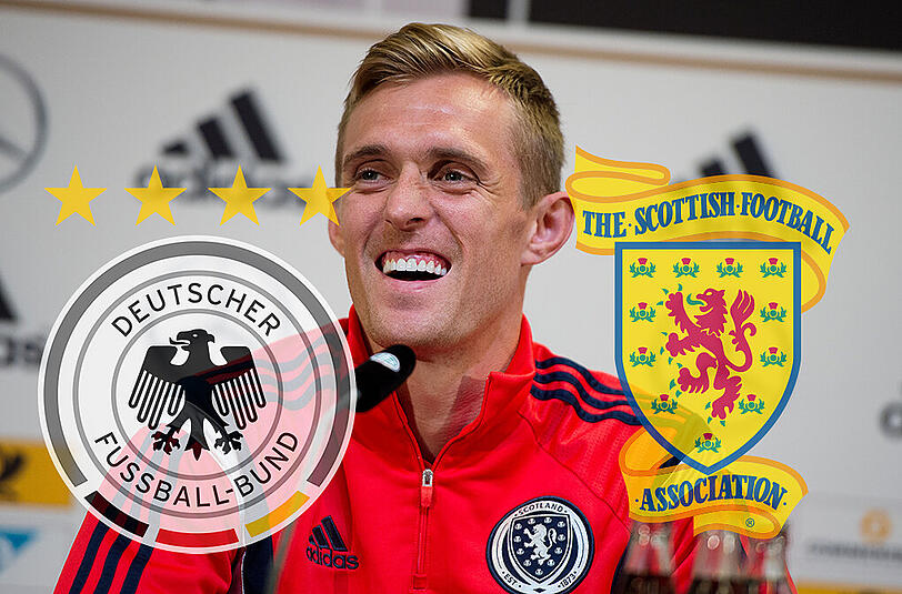 Schottlands Kapitän Darren Fletcher hat keine Angst vor der DFB-Elf.