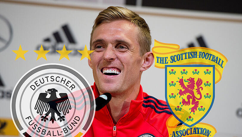 Schottlands Kapitän Darren Fletcher hat keine Angst vor der DFB-Elf. Schottlands Kapitän Darren Fletcher hat keine Angst vor der DFB-Elf.