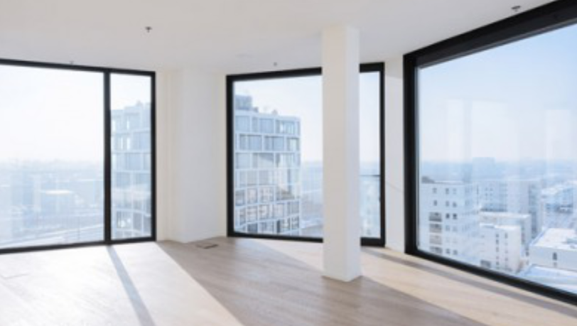 Eine Wohnung vor dem Einzug. Eine Wohnung vor dem Einzug.