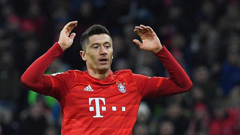 Top-Torschütze in der Bundesliga: Bayern-Star Robert Lewandowski. Top-Torschütze in der Bundesliga: Bayern-Star Robert Lewandowski.