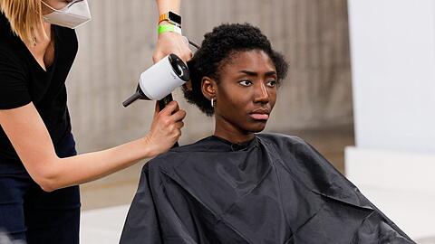 Gar nicht glücklich: Jasmin bei "Germany's next Topmodel".