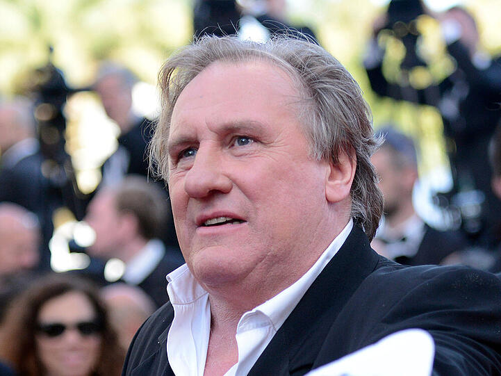 Gérard Depardieu auf dem Filmfestival von Cannes 2014