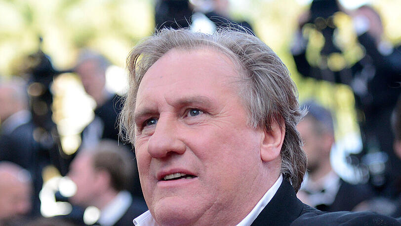 Gérard Depardieu auf dem Filmfestival von Cannes 2014 Gérard Depardieu auf dem Filmfestival von Cannes 2014