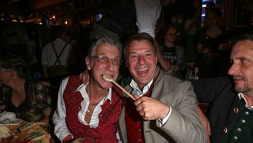 Patrick Lindner mit Lebensgefährte Peter Schäfer Patrick Lindner mit Lebensgefährte Peter Schäfer