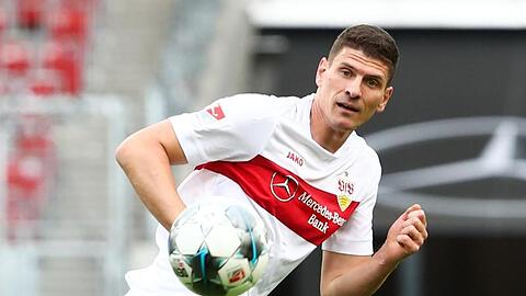 Wird den VfB Stuttgart zum Saisonende verlassen: Mario Gomez in Aktion.