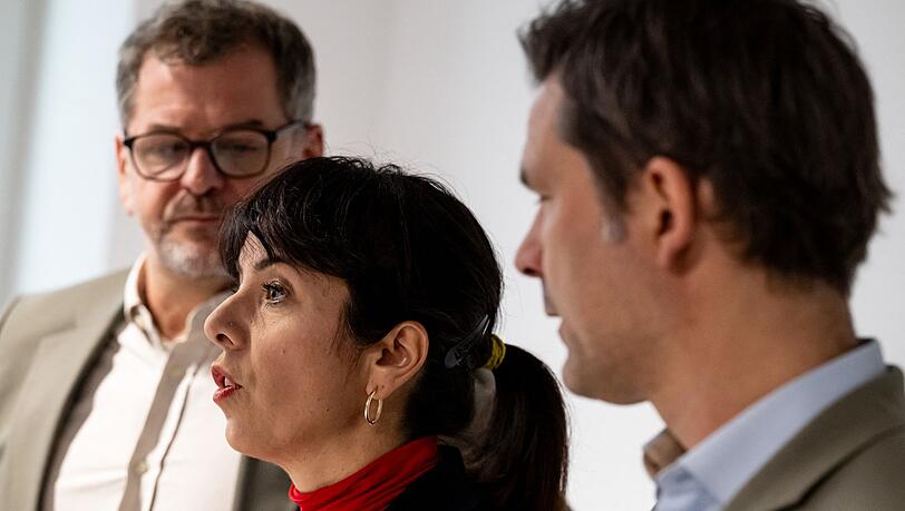 Die Spitzen von Linken, Gr&uuml;nen und SPD in Berlin hatten ihr Sondierungspapier am Wochenende vorgestellt. (Archivbild)