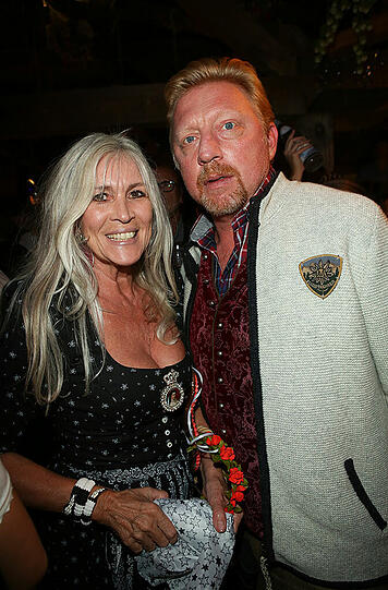 Elvira Netzer und Boris Becker