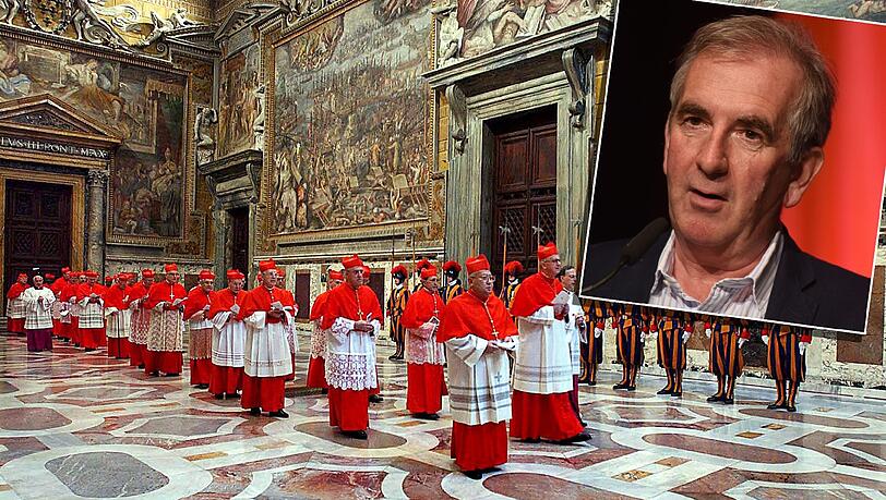 Kardinäle aus aller Welt ziehen zum Konklave in die Sixtinische Kapelle ein, um den Papst zu wählen. Der Brite Robert Harris macht ais diesem Stoff einen Thriller. Kardinäle aus aller Welt ziehen zum Konklave in die Sixtinische Kapelle ein, um den Papst zu wählen. Der Brite Robert Harris macht ais diesem Stoff einen Thriller.