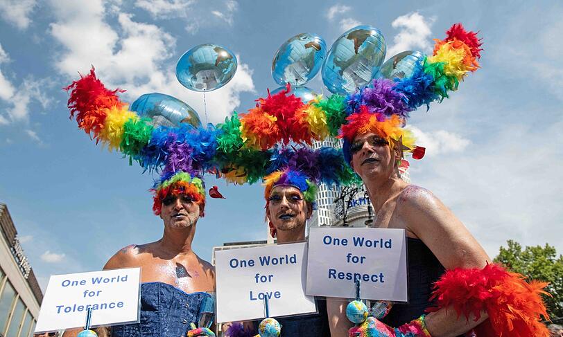 Parade zum Christopher Street Day in Berlin