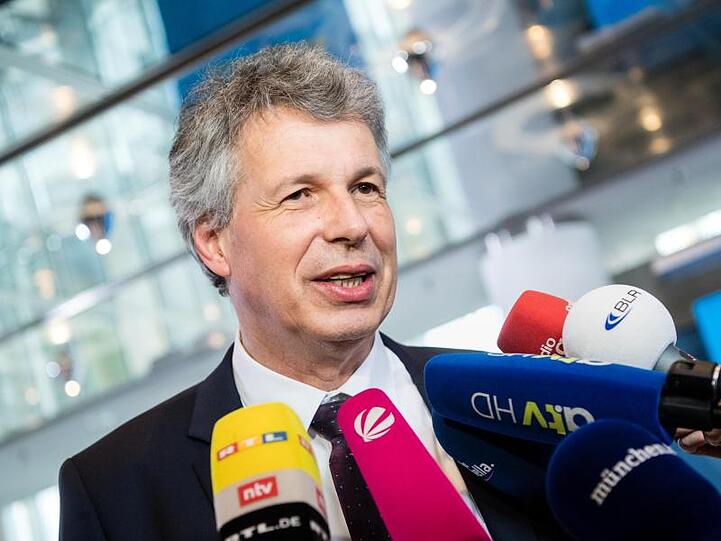 Andreas Zapf bei einem Interview. Foto: Matthias Balk/dpa/Archivbild