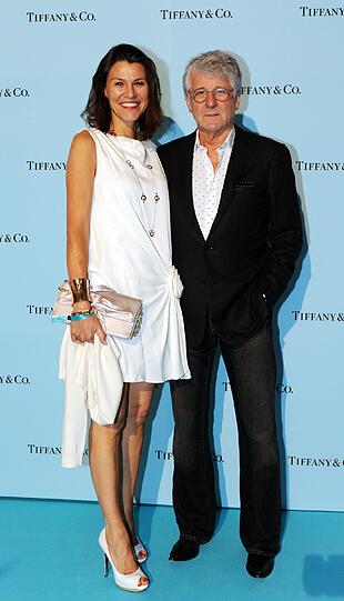 175 Jahre Tiffany in den Postgaragen München am 4.Sept.2012. Prof.Dr.Marion Kiechle und Marcel Reif