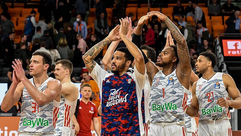 Sichern sich Tabellenplatz drei: Bayerns Basketballer.