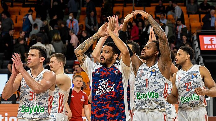 Sichern sich Tabellenplatz drei: Bayerns Basketballer.
