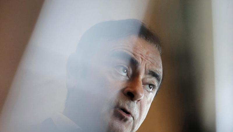Carlos Ghosn, Ex-Verwaltungsratschef von Nissan, spricht während eines Interviews. Carlos Ghosn, Ex-Verwaltungsratschef von Nissan, spricht während eines Interviews.