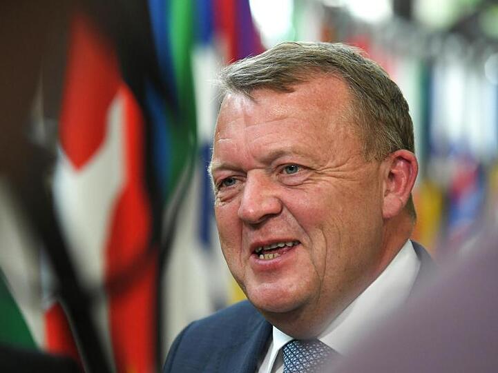 Dänemarks liberaler Regierungschef Lars Lokke Rasmussen von der Partei Venstre.