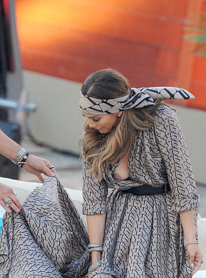 Jennifer Lopez bei "Wetten, dass...?"