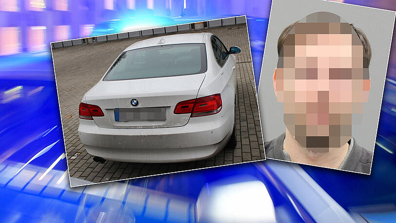 Die Polizei konnte den Tatverdächtigen Waldemar N. (r.) fassen.
