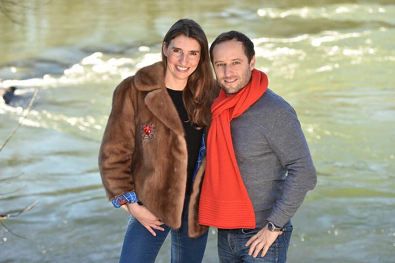 Christine Jäger und Lebensgefährte Greg Pier.