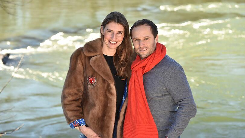 Christine Jäger und Lebensgefährte Greg Pier. Christine Jäger und Lebensgefährte Greg Pier.