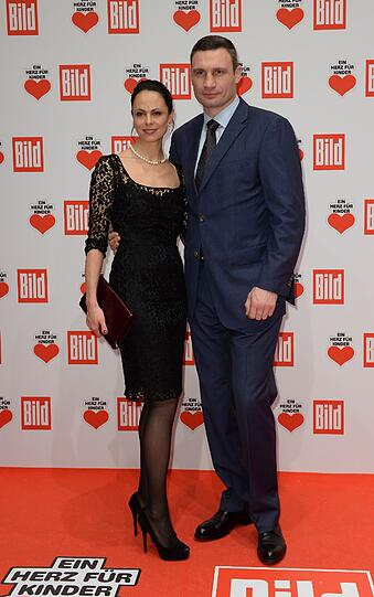 Vitali Klitschko und Ehefrau Natalia