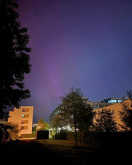 Polarlichter über München