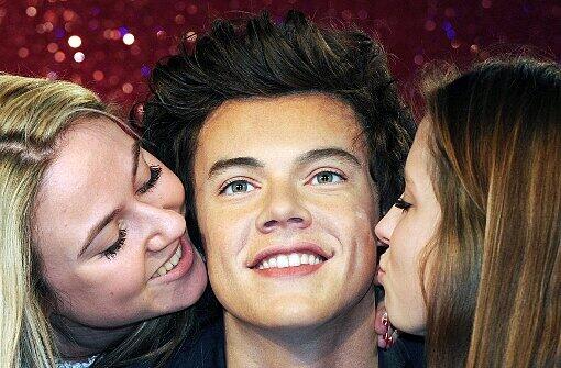 Harry Styles von One Direction - selbst als Wachsfigur bei Madame Tussaud ist er ein Mädchenschwarm