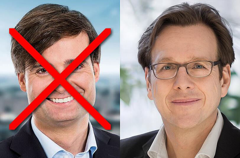 Rechts: Grünen-Fraktionschef Florian Roth findet das Personalreferat überflüssig. Das dürfte Münchens designiertem Personalreferenten,CSU-Stadtrat Alexander Dietrich (l), nicht gefallen.