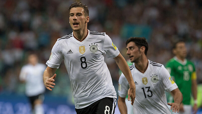 Doppeltorschütze gegen Mexiko: Leon Goretzka. Doppeltorschütze gegen Mexiko: Leon Goretzka.