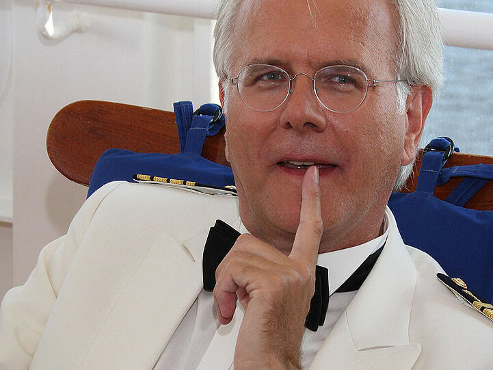 Bald wieder mit an Bord des "Traumschiffs": Harald Schmidt