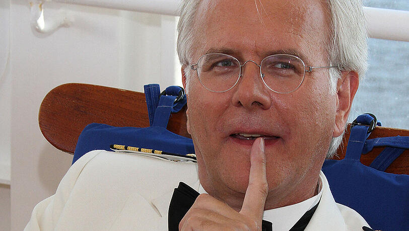 Bald wieder mit an Bord des "Traumschiffs": Harald Schmidt Bald wieder mit an Bord des "Traumschiffs": Harald Schmidt