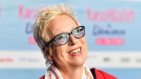 Doris Dörrie bei der Premiere des Films "Kirschblüten und Dämonen" in München.