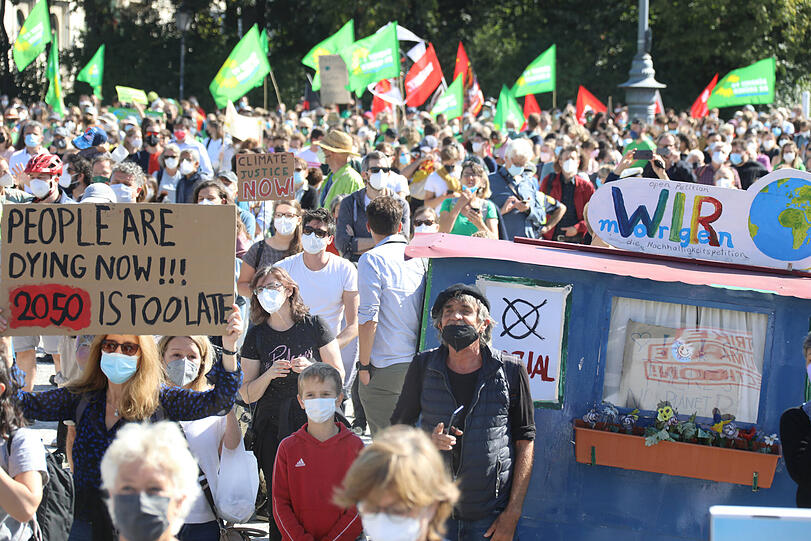 Ursprünglich hatte Fridays für Future nur mit etwa 5.000 Teilnehmern in der bayerischen Landeshauptstadt gerechnet.