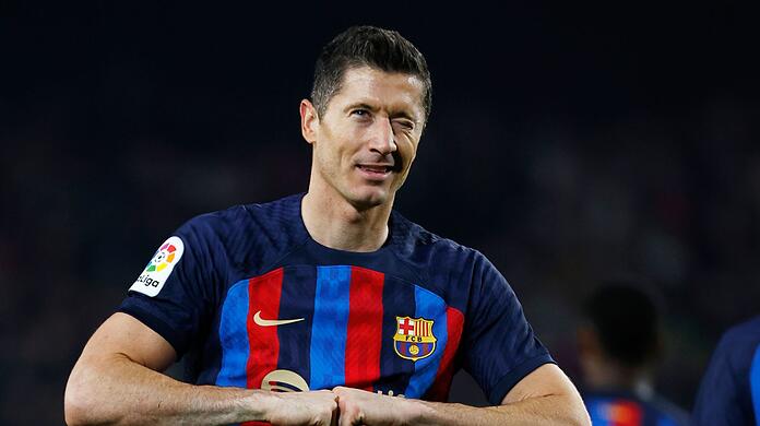 Seit dieser Saison stürmt Robert Lewandowski für den FC Barcelona.