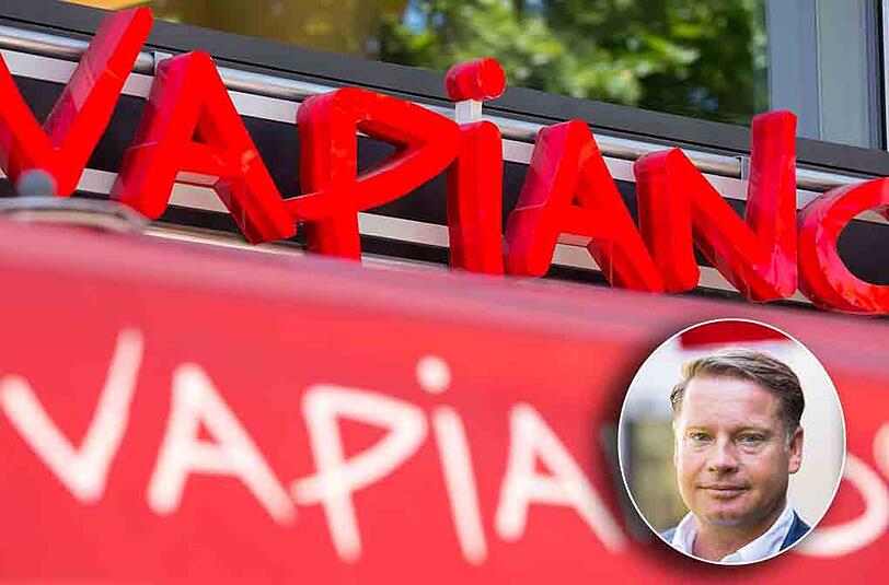 Vapiano-Chef Jochen Halfmann: "Mit sehr kurzen Mindesthaltbarkeitsfristen und Hygienestandards weit über den gesetzlichen Vorgaben stellen wir die Frische unserer Ware sicher."