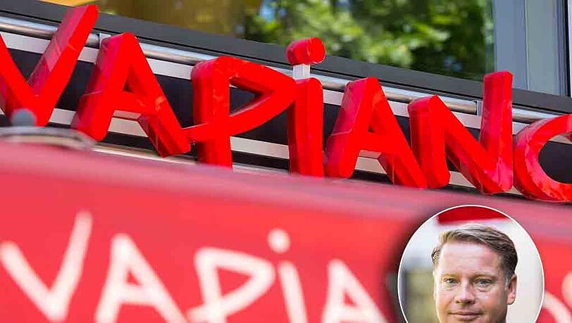 Vapiano-Chef Jochen Halfmann: "Mit sehr kurzen Mindesthaltbarkeitsfristen und Hygienestandards weit über den gesetzlichen Vorgaben stellen wir die Frische unserer Ware sicher." Vapiano-Chef Jochen Halfmann: "Mit sehr kurzen Mindesthaltbarkeitsfristen und Hygienestandards weit über den gesetzlichen Vorgaben stellen wir die Frische unserer Ware sicher."