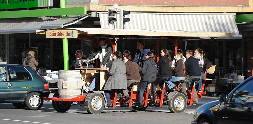 Vor Gericht: Dürfen Bier-Bikes durch München fahren?