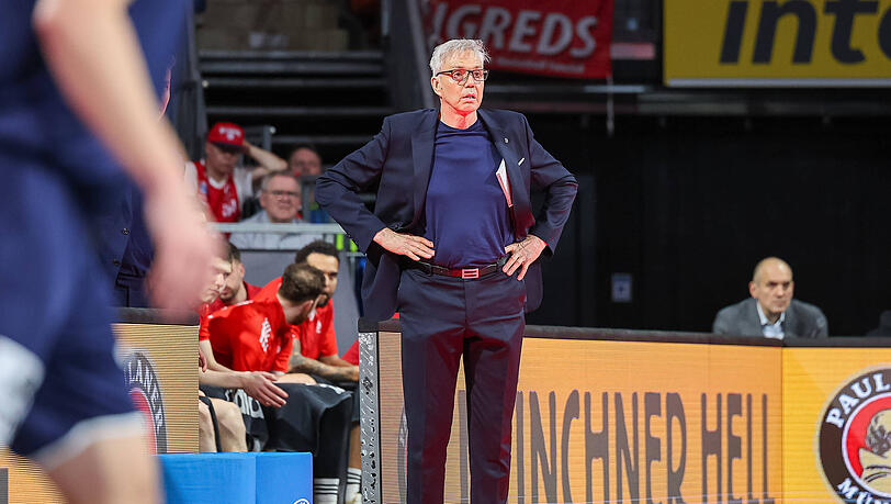 FCBB-Coach Gordon Herbert zeigt sich vom Kanada-Knall unbeeindruckt.