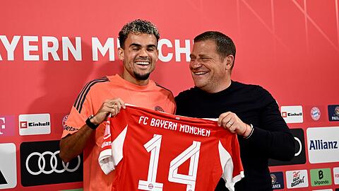 Luis Díaz unterschreibt in München einen Vierjahresvertrag.