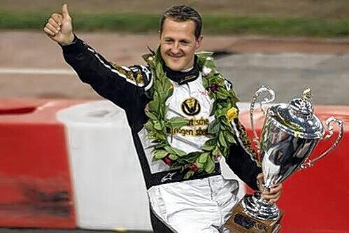 Ein Siegertyp: Zuletzt gewann Michael Schumacher beim Race of  Champions.