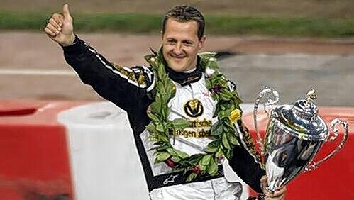 Ein Siegertyp: Zuletzt gewann Michael Schumacher beim Race of Champions. Ein Siegertyp: Zuletzt gewann Michael Schumacher beim Race of Champions.