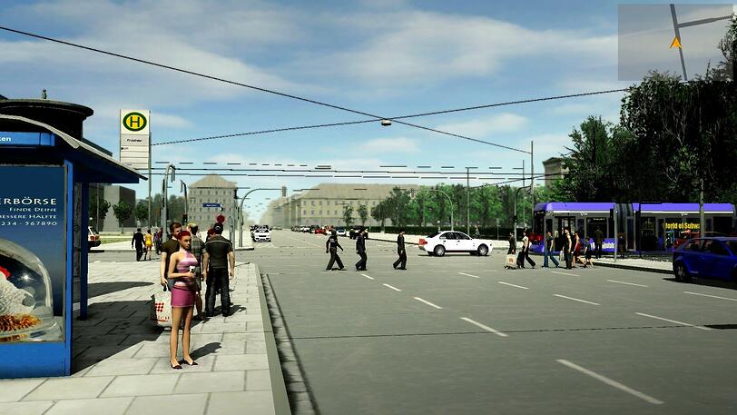 Computersimulation: Citybus Simulator: Per Bus durchs digitale München - München - Abendzeitung München