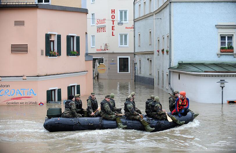 Das Jahrhundert-Hochwasser in Passau.