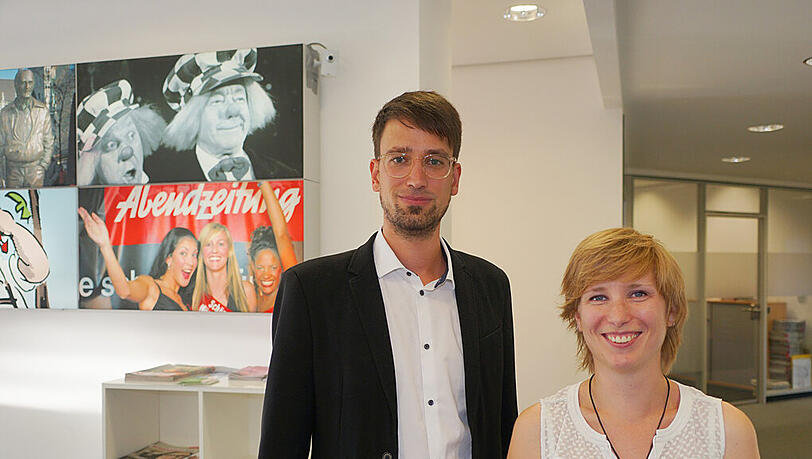 Felix Müller, der neue Lokalchef der Abendzeitung, und seine Stellvertreterin Sophie Anfang. Felix Müller, der neue Lokalchef der Abendzeitung, und seine Stellvertreterin Sophie Anfang.